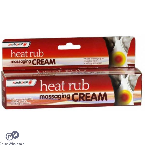 Masterplast Heat Rub Massaging Cream 70g