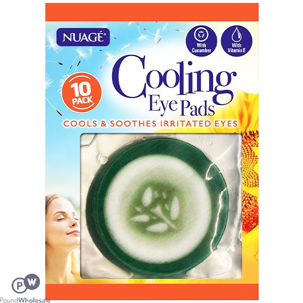 NUAGE COOLING EYE PADS 10 PACK