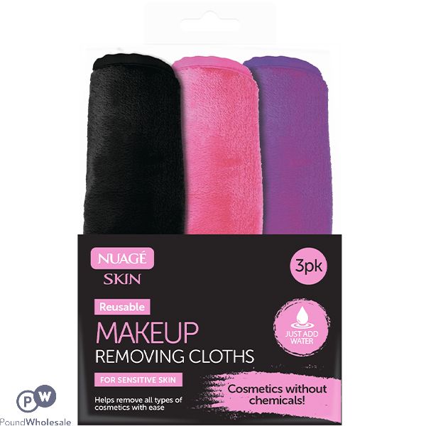 Nuage Reusable Makeup Removing Cloths 3 Pack