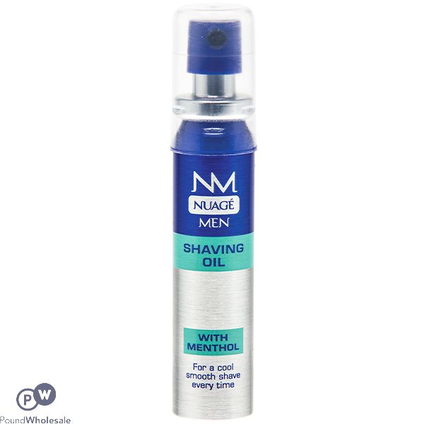 NUAGE FOR MEN SHAVING OIL WITH MENTHOL 25ML