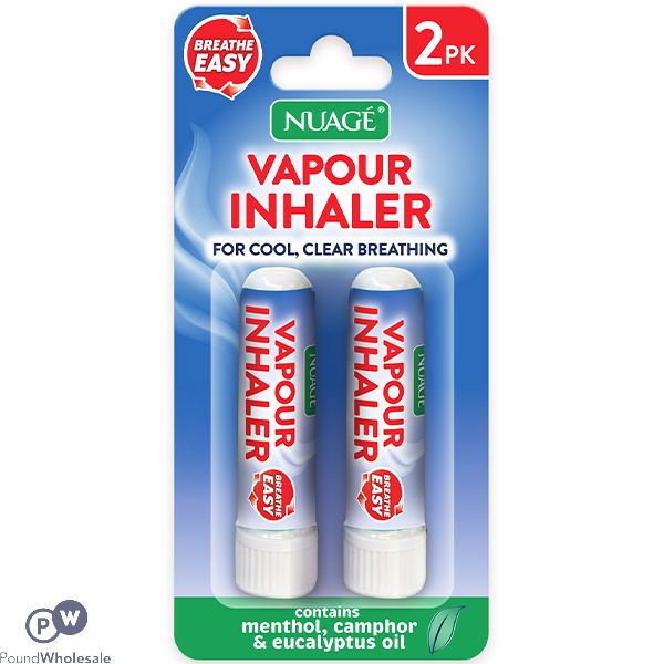 NUAGE VAPOUR INHALER 2 PACK