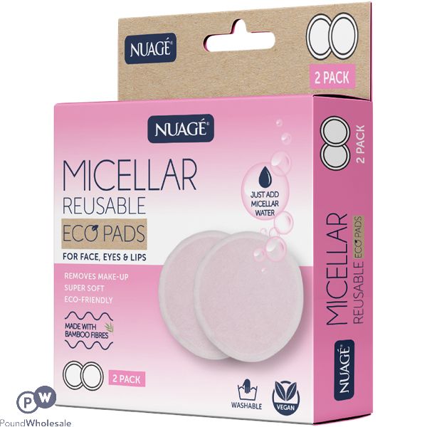 Nuage Micellar Reusable Eco Pads 2 Pack