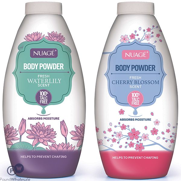 Nuage Talc-free Fresh Body Powder 250ml Assorted Scents
