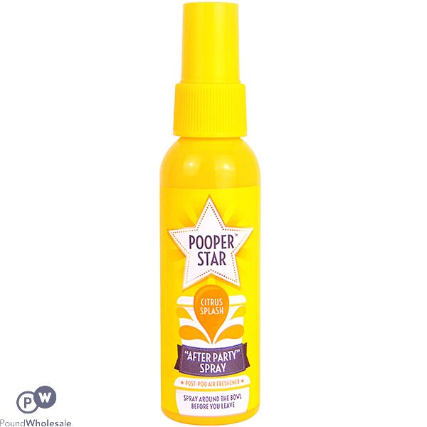 Pooper Star Citrus Splash Air Freshener 60ml CDU