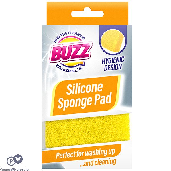 BUZZ YELLOW SILICONE SPONGE PAD