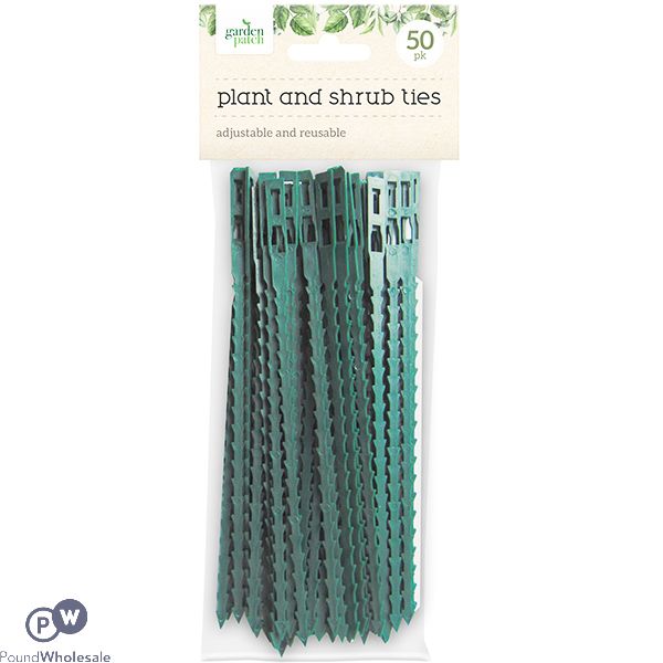 Garden Patch Plant And Shrub Ties 50 Pack