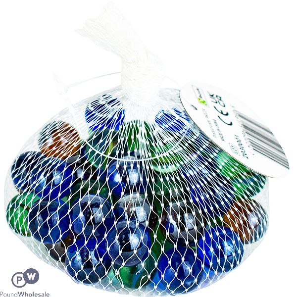 Assorted Marbles Bag 40 Pack