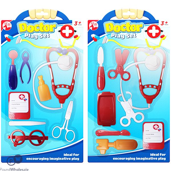 RED DEER TOYS DOCTOR PLAY SET ASSORTED