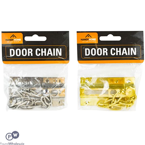 Handy Home Door Chain Kit Assorted Colours