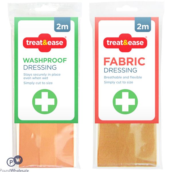 Treat & Ease Dressing Strips 2m Assorted