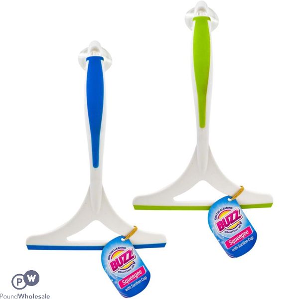 Buzz Suction Cup Squeegee Assorted Colours