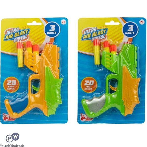Red Deer Toys Foam Pellet Ultra Air Blast Pistol 4pc