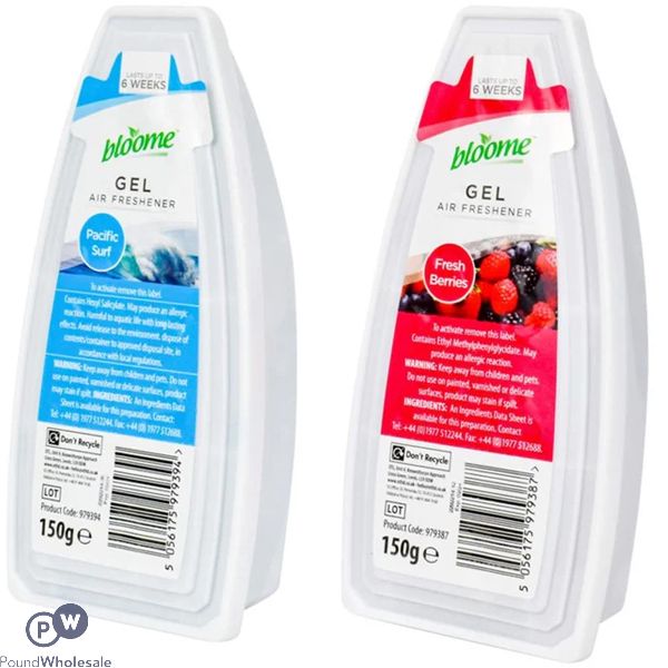 Bloome Berries & Pacific Surf Gel Boat Air Freshener 150g