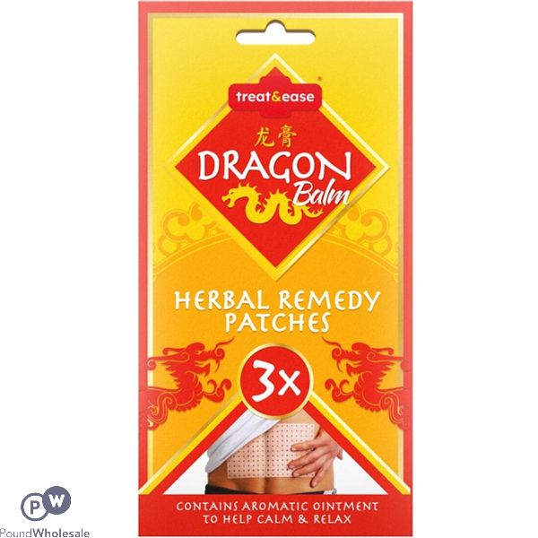Dragon Balm Plaster 3 Pack