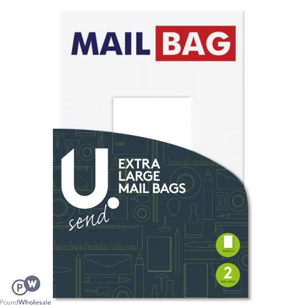Extra Large Mail Bags Pack Of 2 50 X 65cm