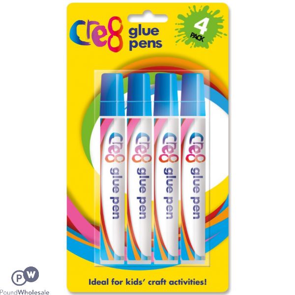 Cre8 Glue Pens 4 Pack