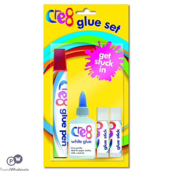 Cre8 Glue Set 4 Pack