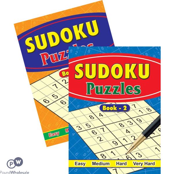 Sudoku Puzzles Book Assorted