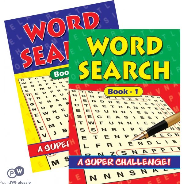 Word Search Book Assorted
