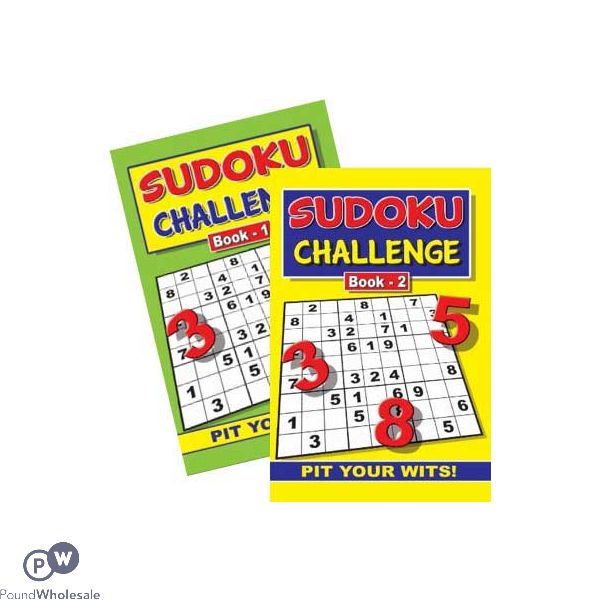 A5 Sudoku Challenge Book (no Vat)