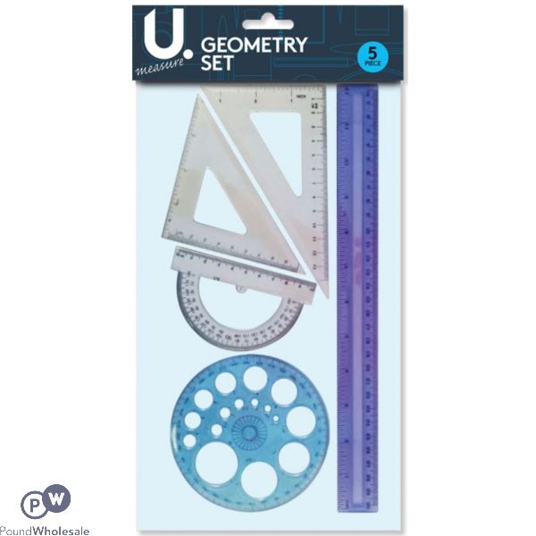 U. Geometry Set 5pc