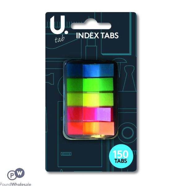 Index Tabs Assorted Colours