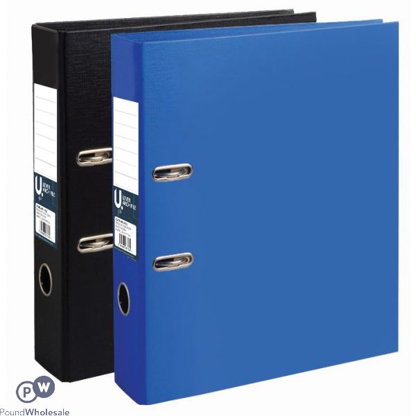 Lever Arch File 2 Assorted Colours