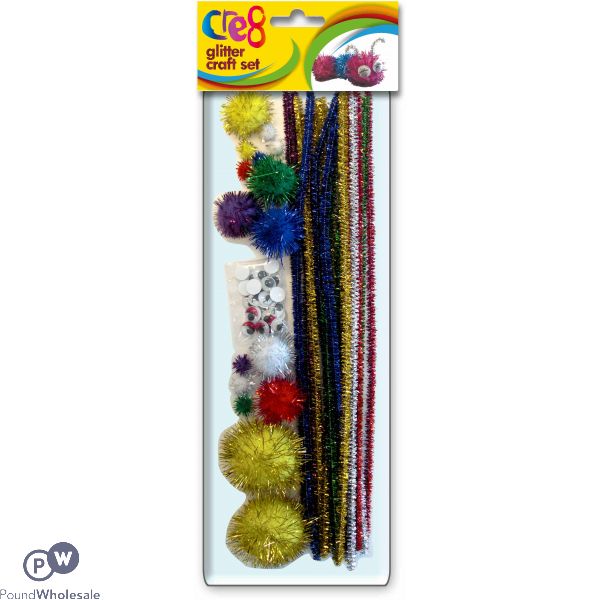 Cre8 Glitter Craft Set