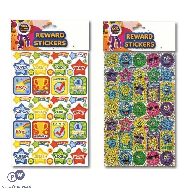 Reward Stickers Assorted Designs 300+