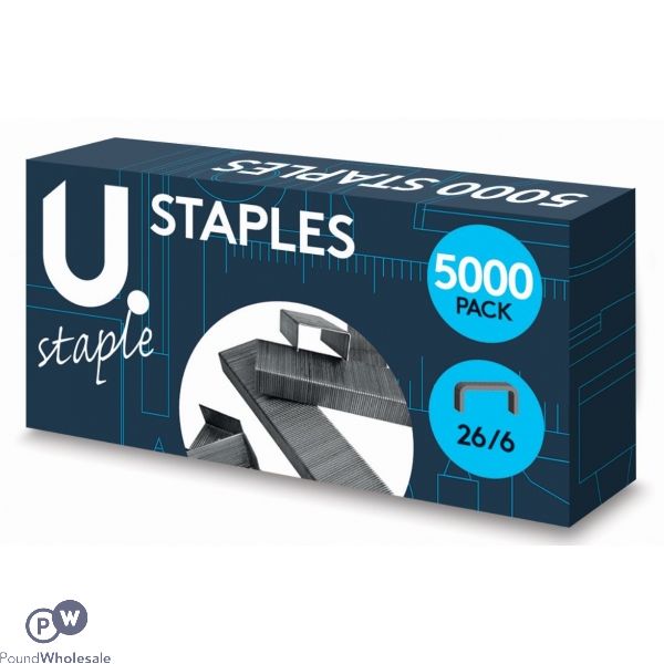 U. 26/6 Staples 5000 Pack