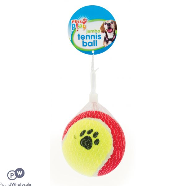 Pets Play Jumbo Tennis Ball