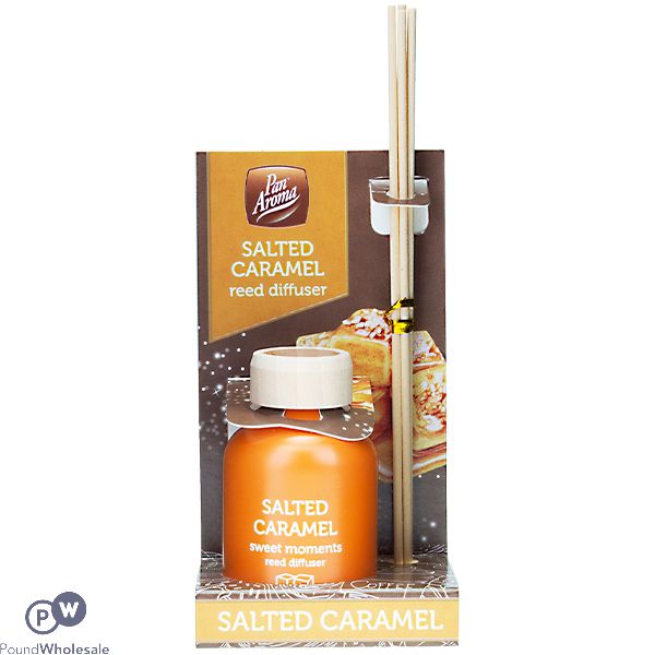 PAN AROMA SALTED CARAMEL REED DIFFUSER 50ML CDU