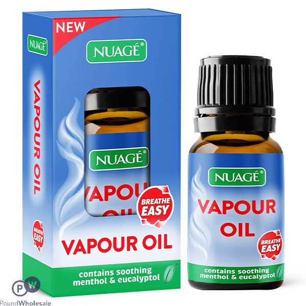 NUAGE MENTHOL & EUCALYPTOL VAPOUR OIL 10ML