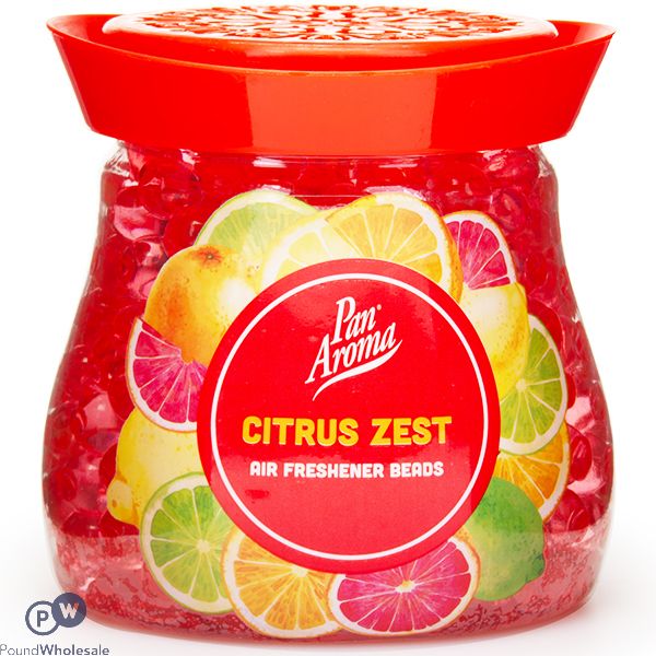 PAN AROMA CITRUS ZEST AIR FRESHENER BEADS 280G