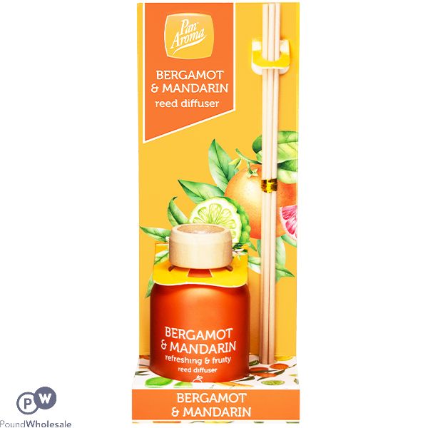 Pan Aroma Bergamot & Mandarin Reed Diffuser 50ml