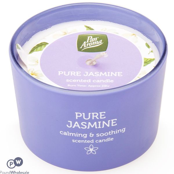 Pan Aroma Pure Jasmine Scented Jar Candle 85g