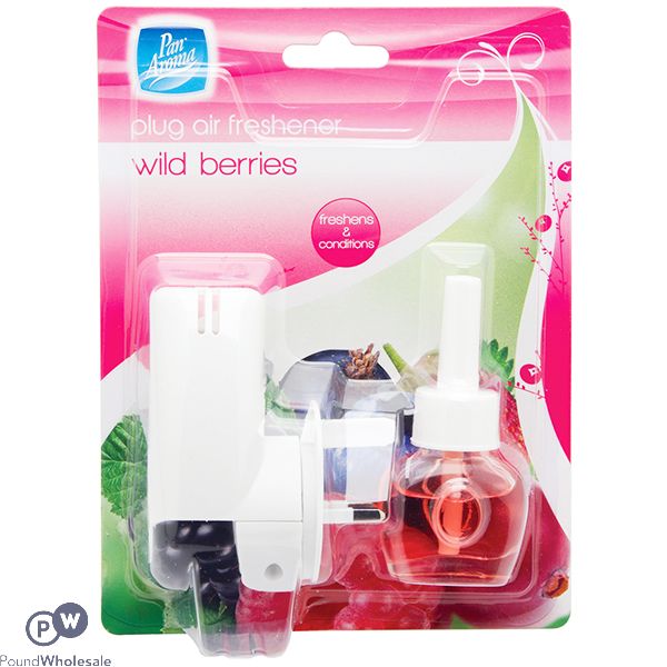 PAN AROMA PLUG-IN WILD BERRIES AIR FRESHENER