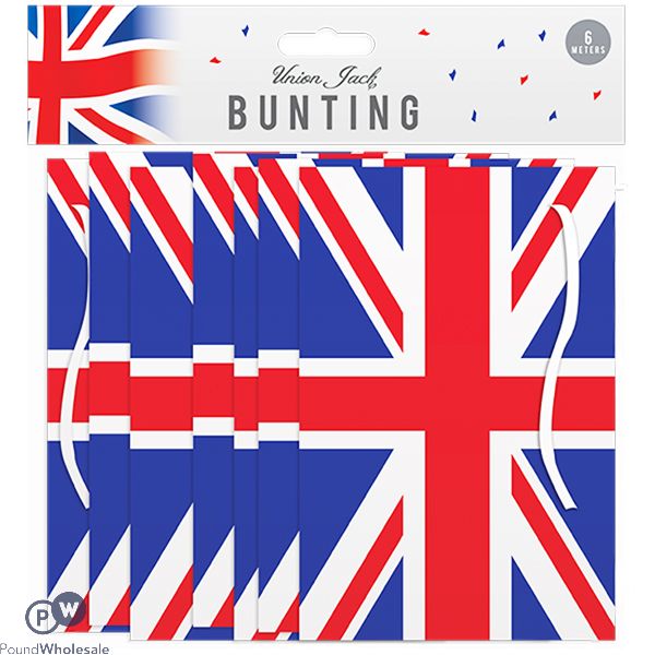 Pop Union Jack Bunting 6m