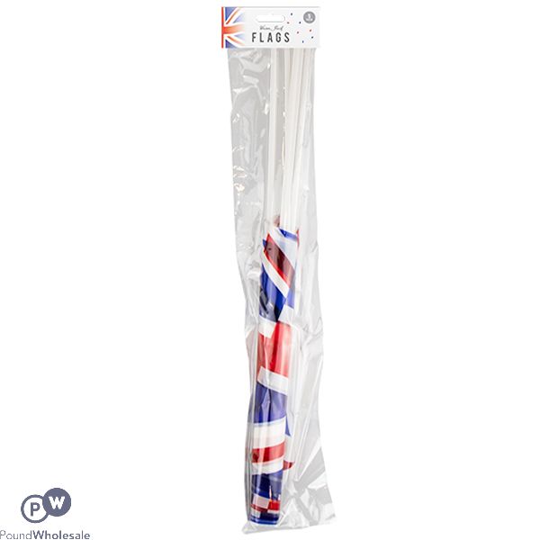 Pop Union Jack Flags 5 Pack