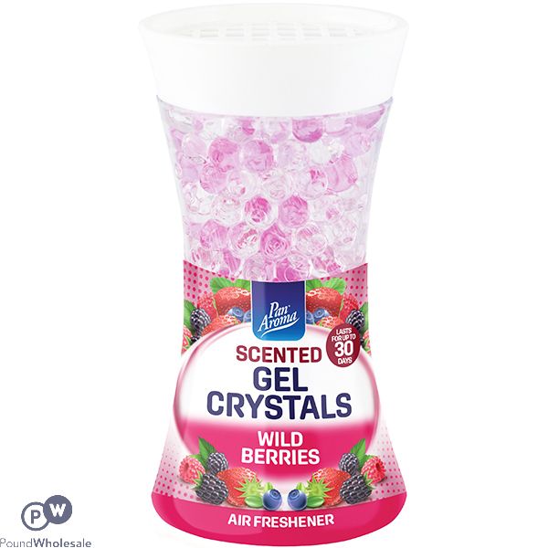 Pan Aroma Wild Berries Scented Gel Crystals Air Freshener 150g 
