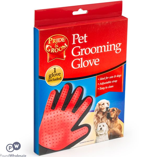 Pride & Groom Pet Grooming Glove