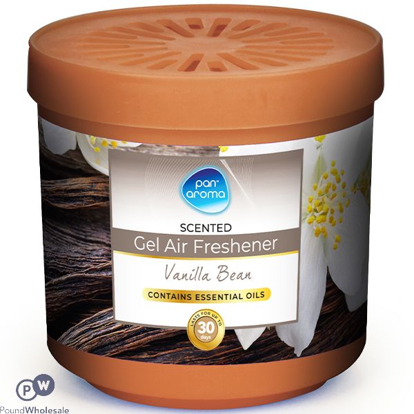 Pan Aroma Vanilla Bean Scented Gel Air Freshener 190g