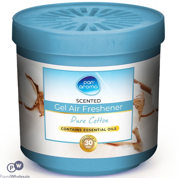 Pan Aroma Pure Cotton Scented Gel Air Freshener 190g