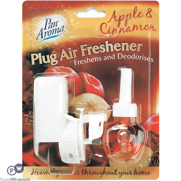 Pan Aroma Apple & Cinnamon Plug In Air Freshener