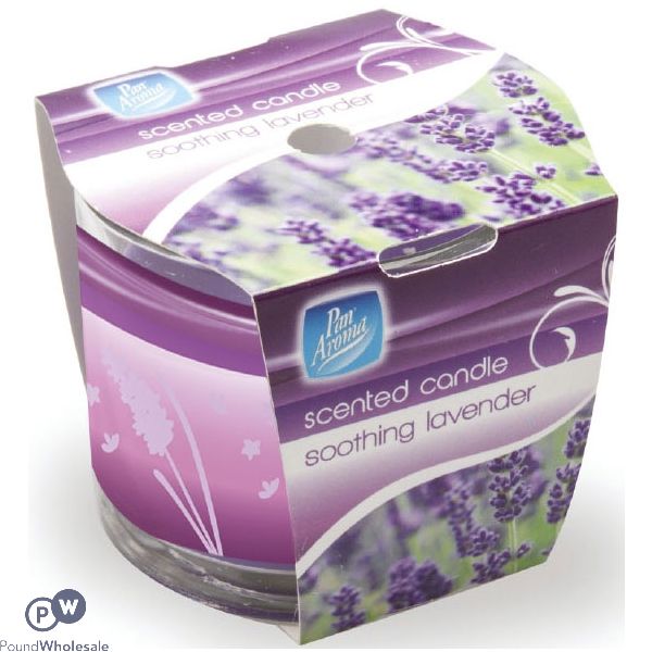 PAN AROMA SCENTED CANDLE SOOTHING LAVENDER