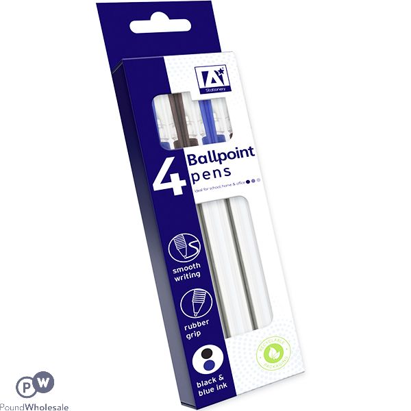 Ballpoint Pens 4-pack