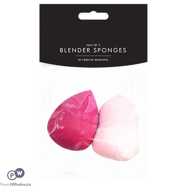 FOREVER BEAUTIFUL MAKEUP BLENDER SPONGES 2 PACK