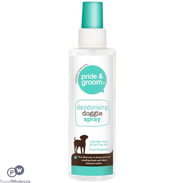 PRIDE & GROOM DEODORISING DOG SPRAY 200ML