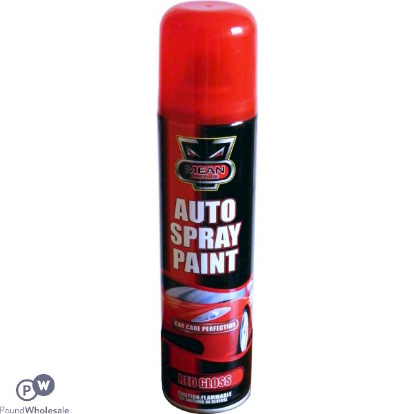 Mean Machine Auto Spray Paint Red 300ml