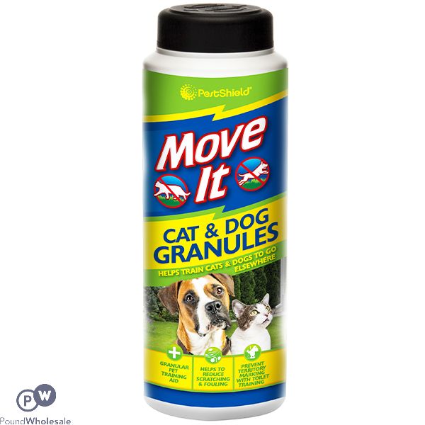 PESTSHIELD MOVE IT CAT & DOG REPELLENT SHAKER 240G